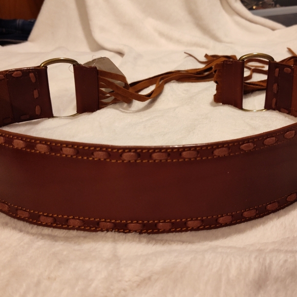 NWT! NORDSTROM COGNAC BELT Sz L/XL - Picture 2 of 13